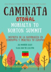 Read more about the article 20 March: Caminata Otoñal Network Event